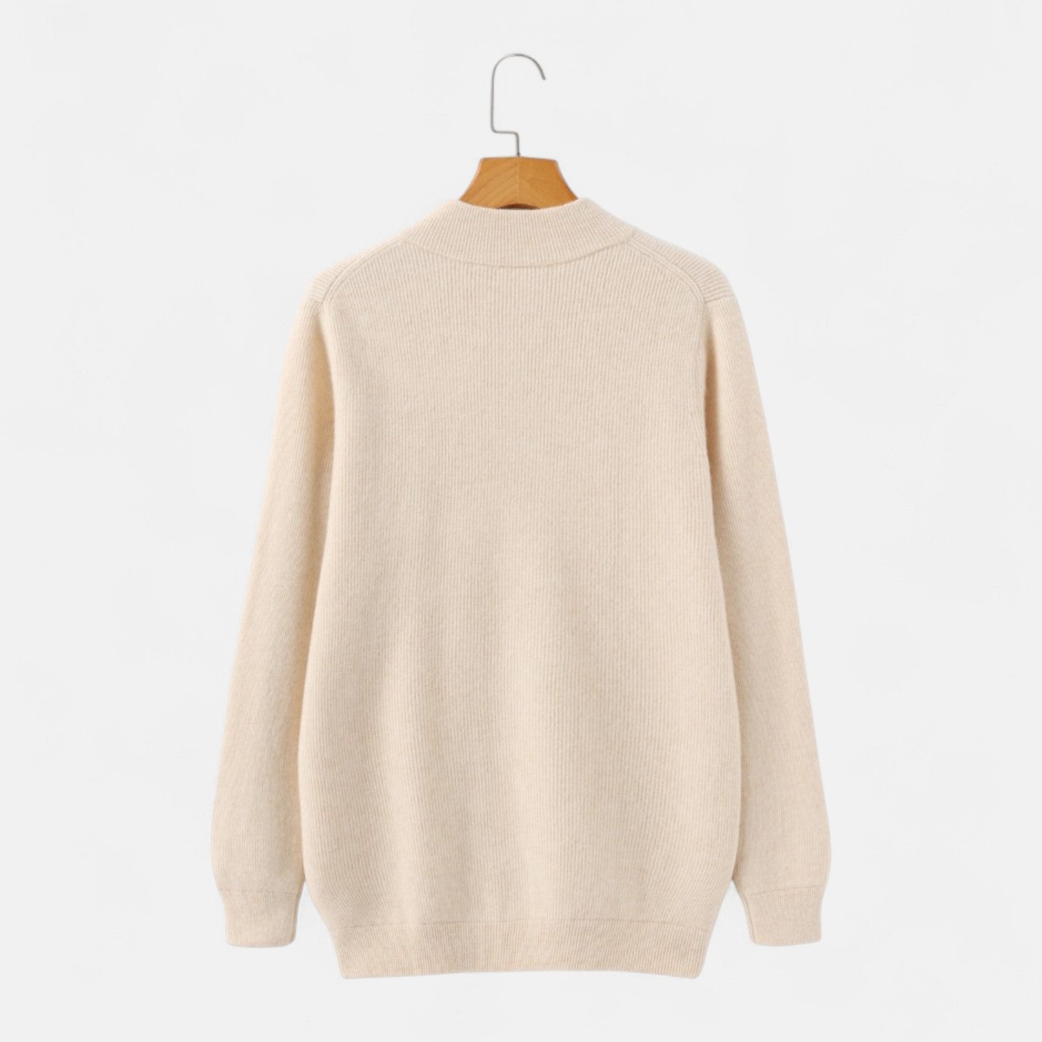 BYMARANO | Men&#39;s Zip Sweater - 100% Cashmere Heritage Feel