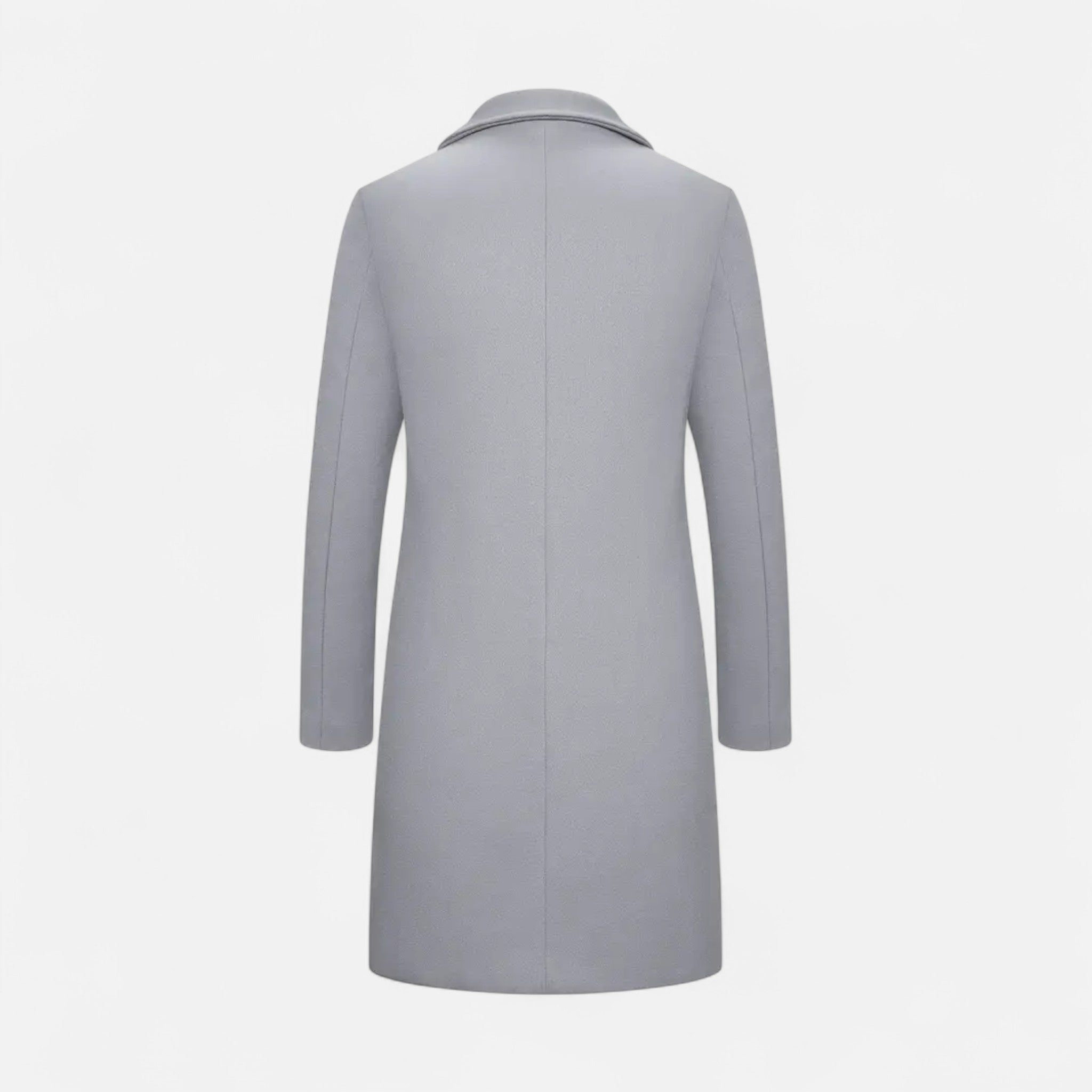 BYMARANO | Men’s Single-Breasted Coat – Timeless Tweed Sophistication