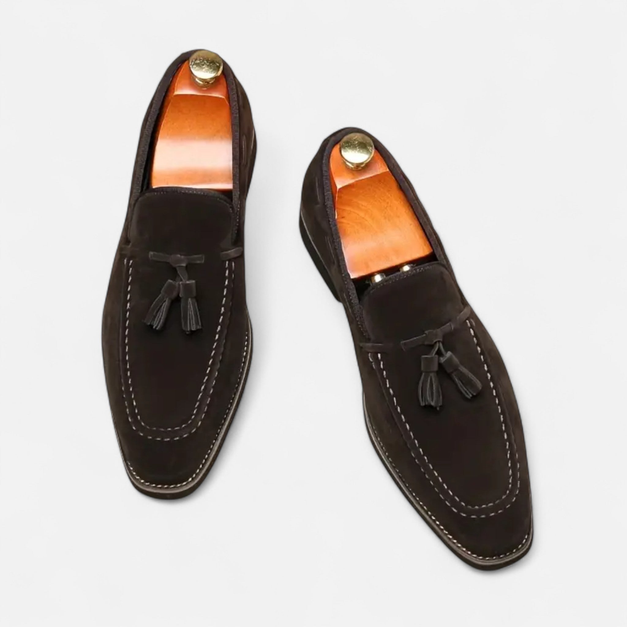BYMARANO | Men’s Tassel Loafers – Classic British Sophistication