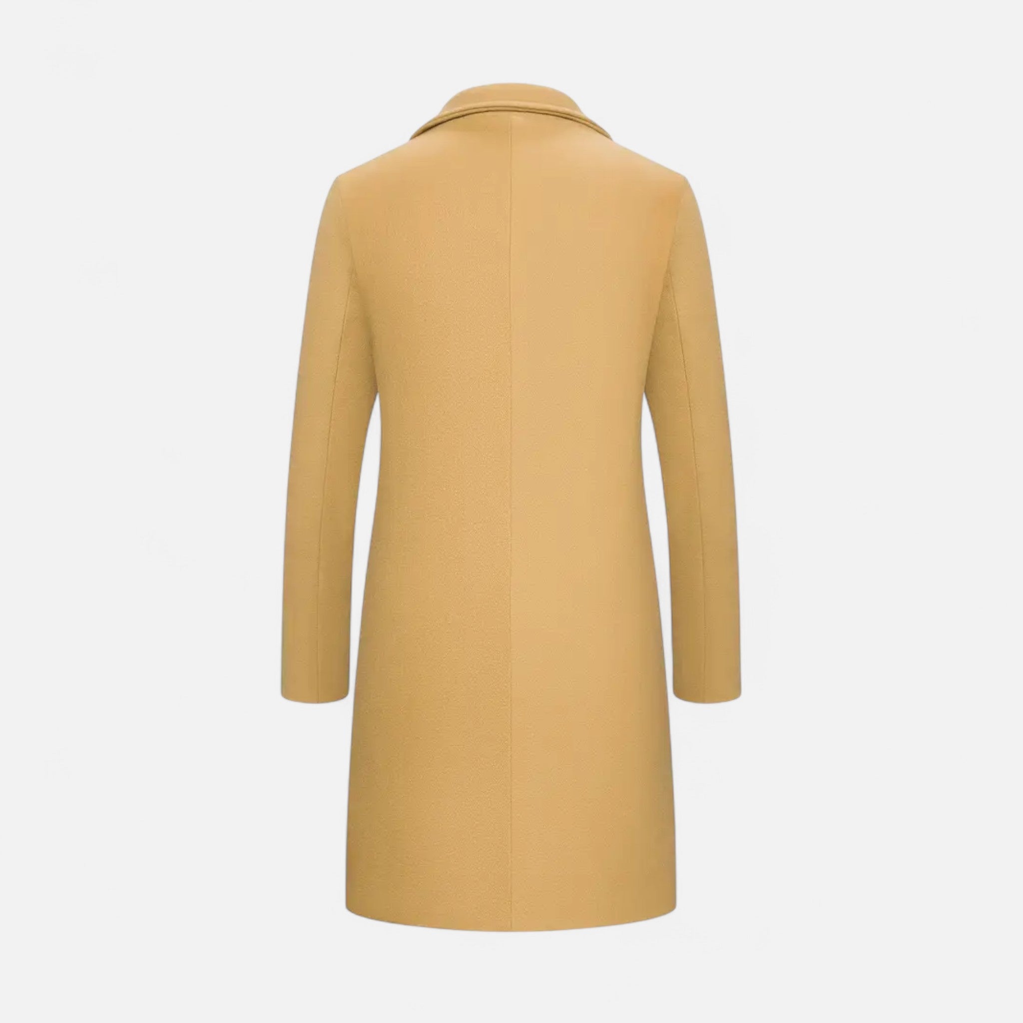 BYMARANO | Men’s Single-Breasted Coat – Timeless Tweed Sophistication