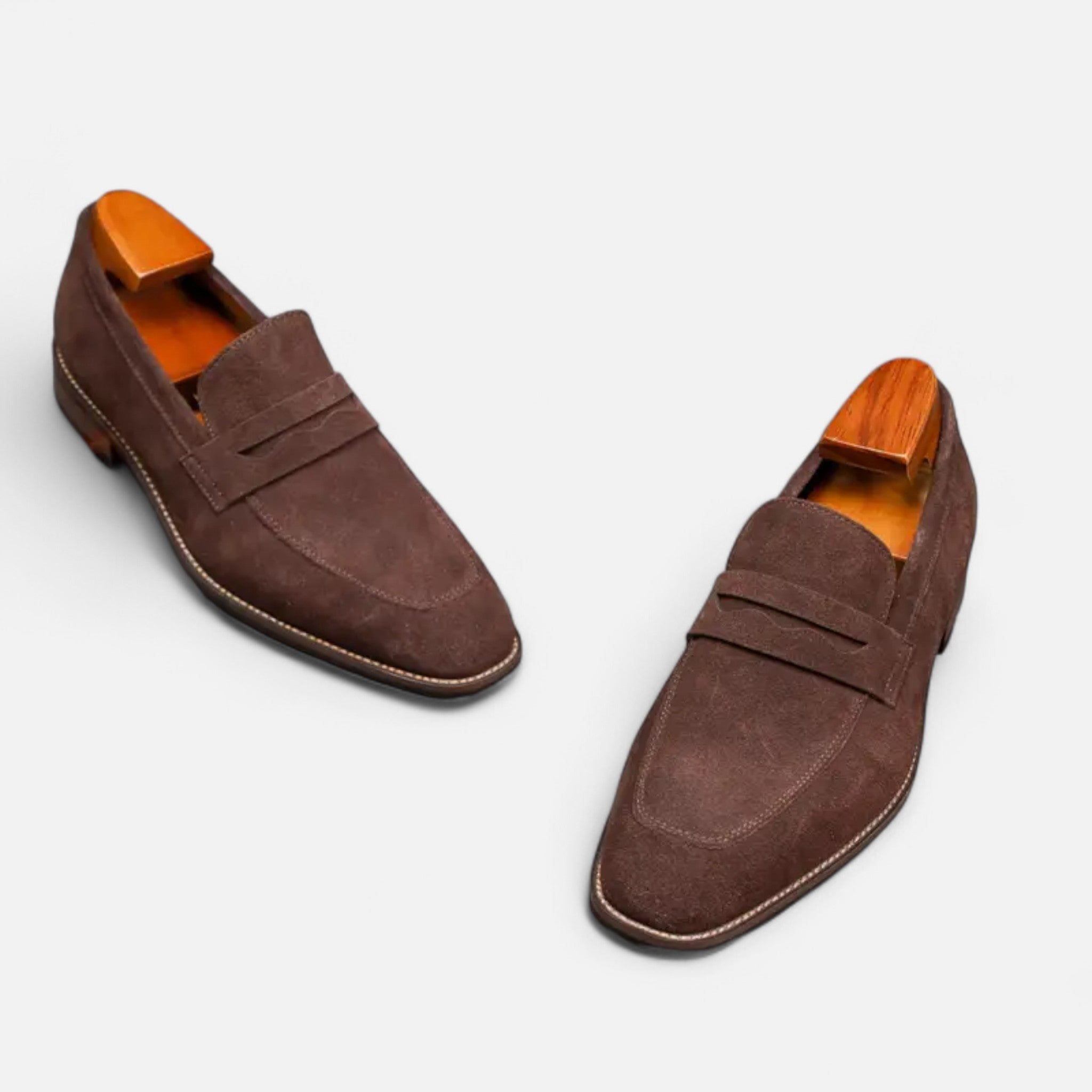 BYMARANO | Men’s Penny Loafers – Top Layer Cowhide Elegance