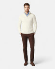 BYMARANO | Men’s Zipper Sweater – Classic Cable Heritage