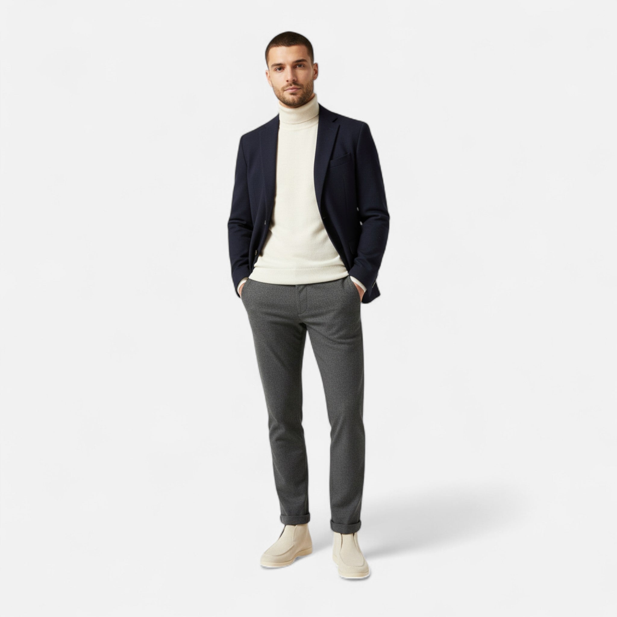 BYMARANO | Men’s High Suede Loafers – Timeless Heritage Elegance