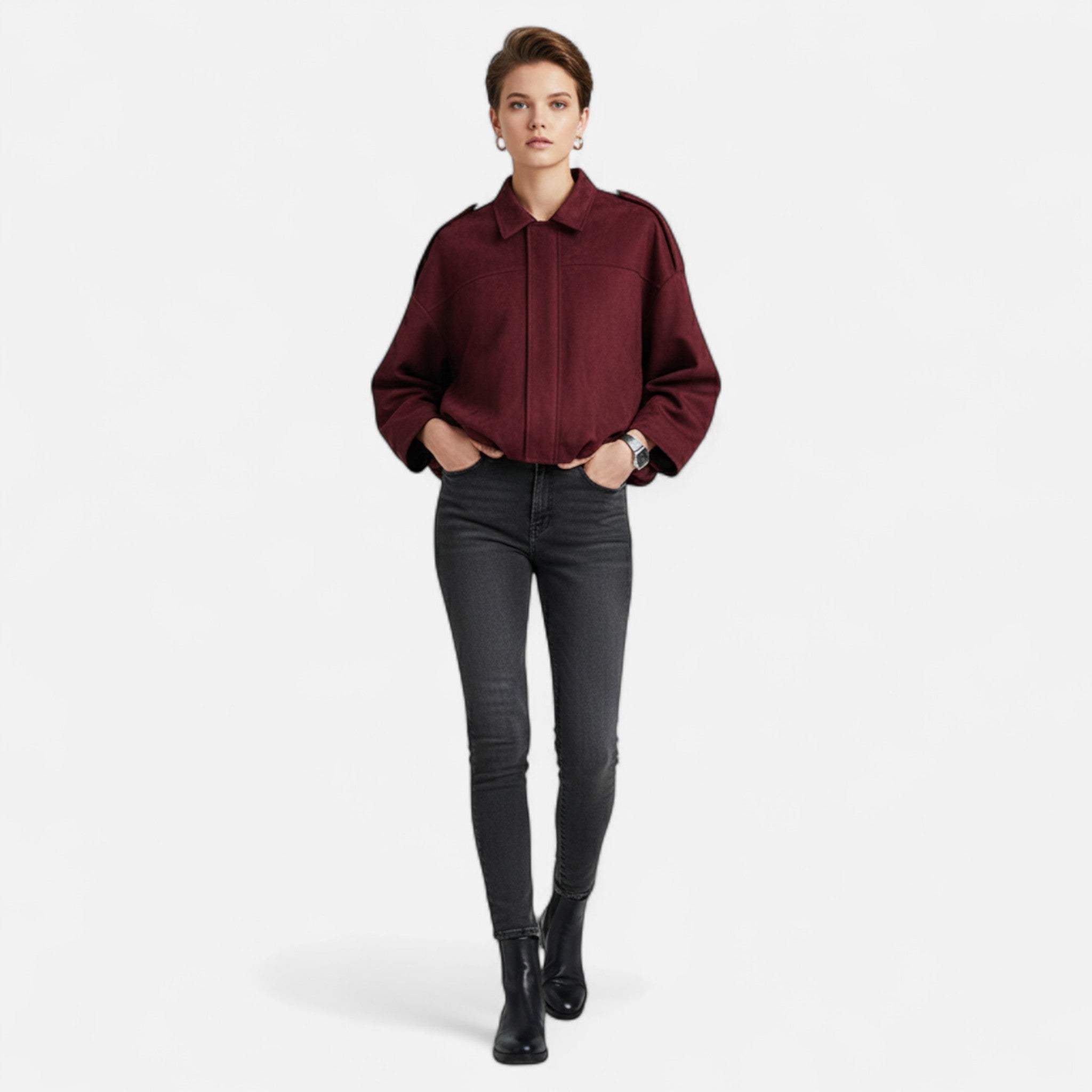 BYMARANO | Women’s Cashmere Blend Blazer – Timeless Heritage Cut