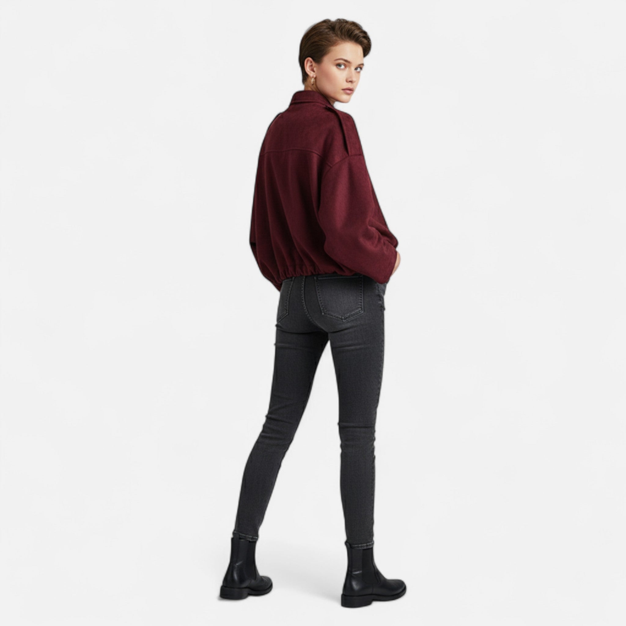BYMARANO | Women’s Cashmere Blend Blazer – Timeless Heritage Cut