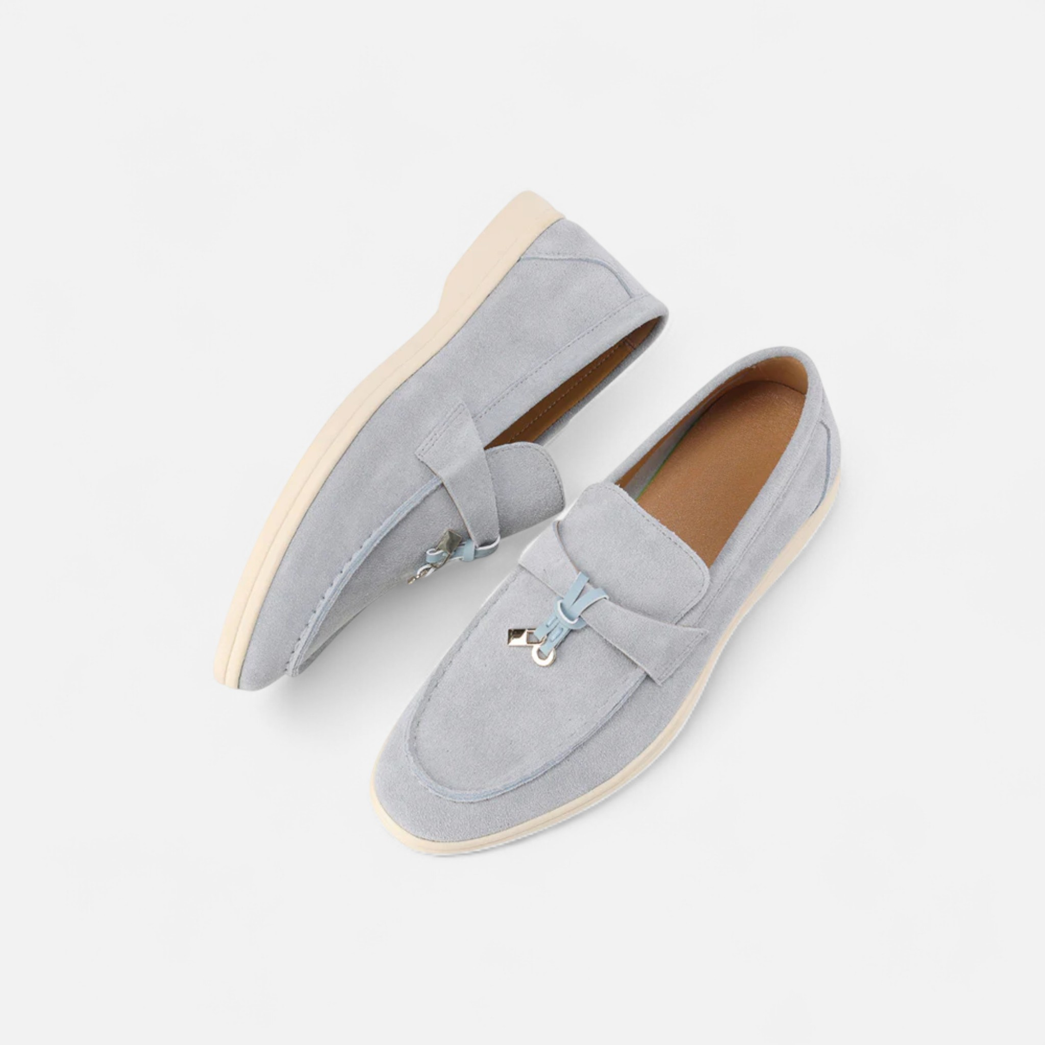 BYMARANO | Women’s Suede Loafers – Timeless Old-Money Elegance