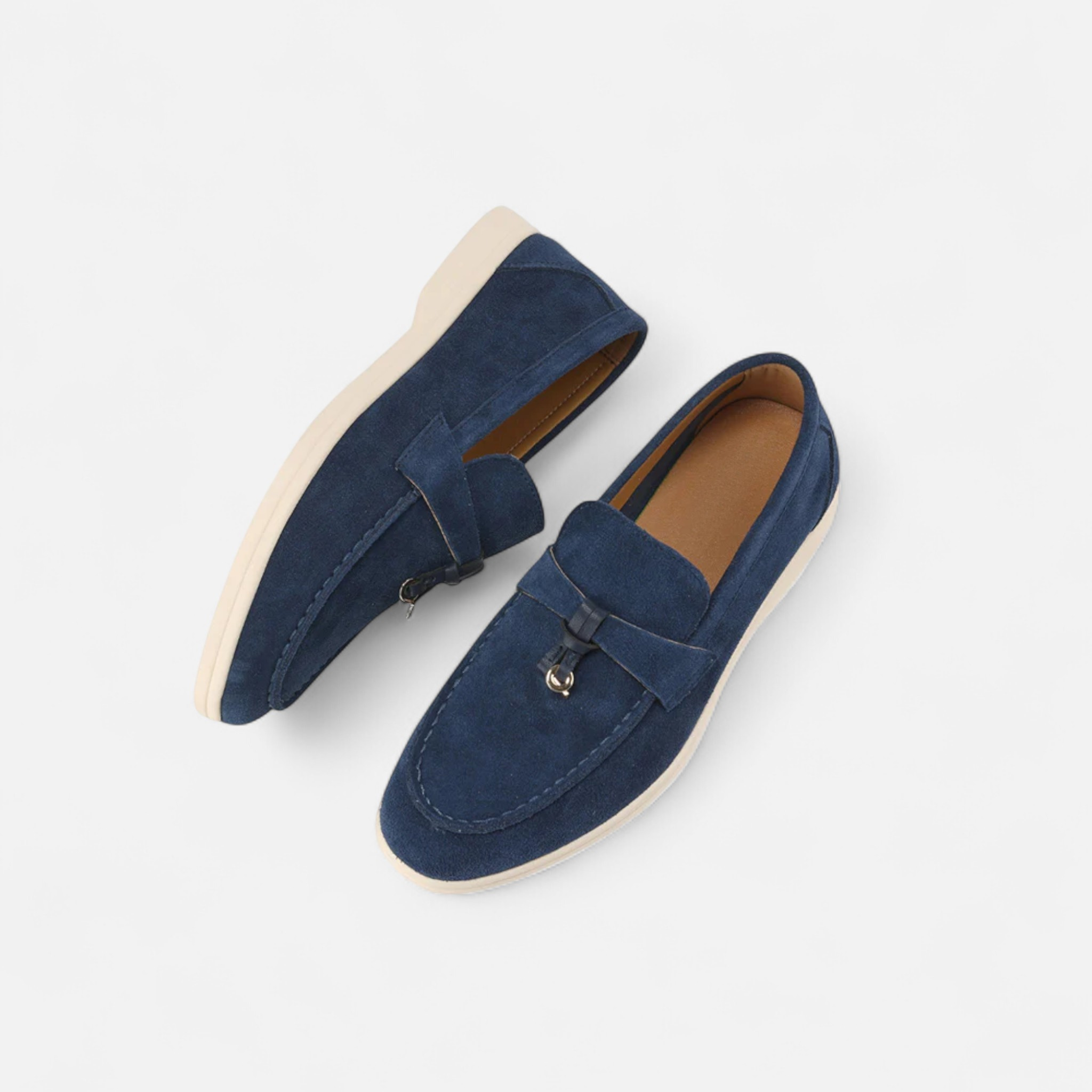 BYMARANO | Women’s Suede Loafers – Timeless Old-Money Elegance