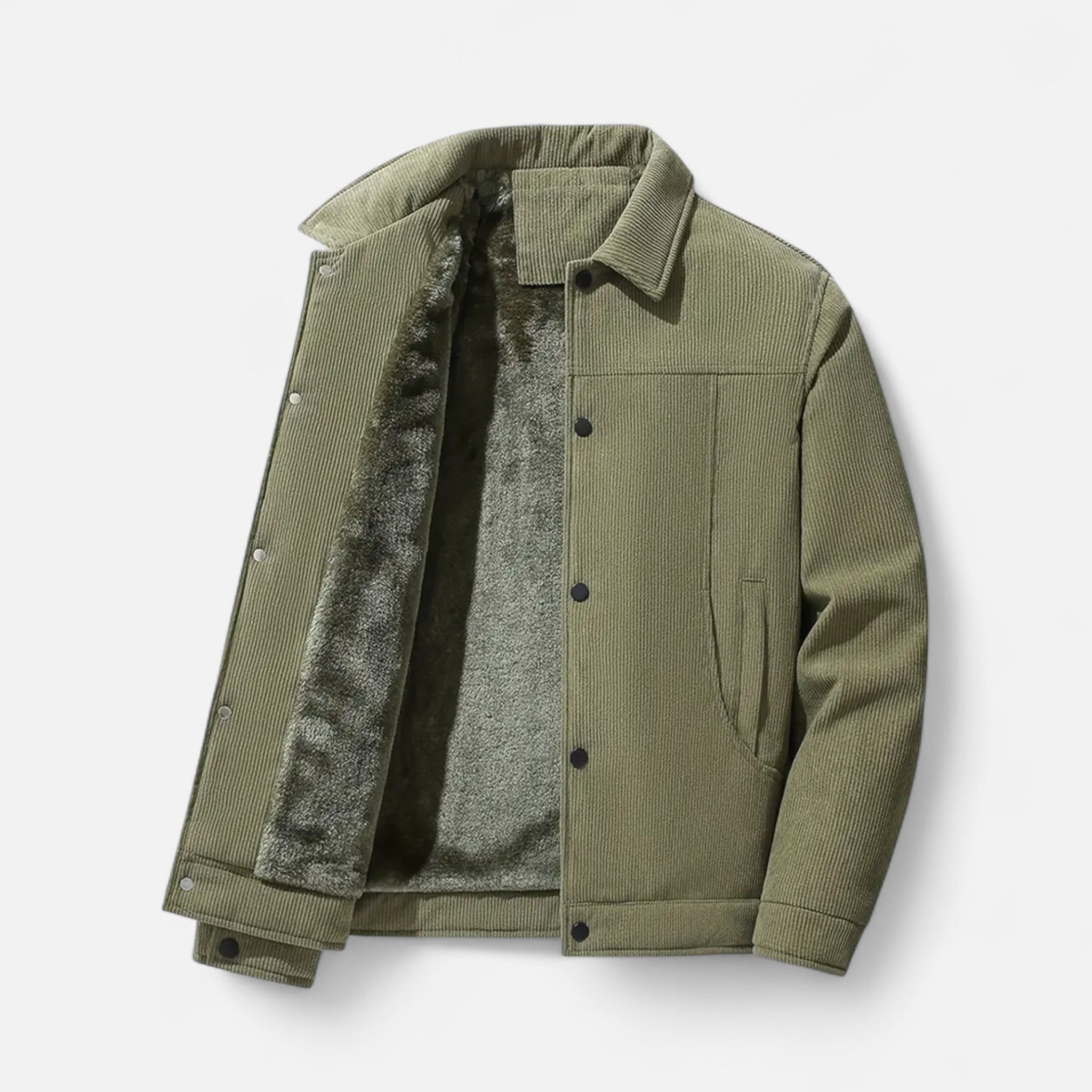 BYMARANO | Men’s Vintage Jacket – Classic Button-Front Elegance