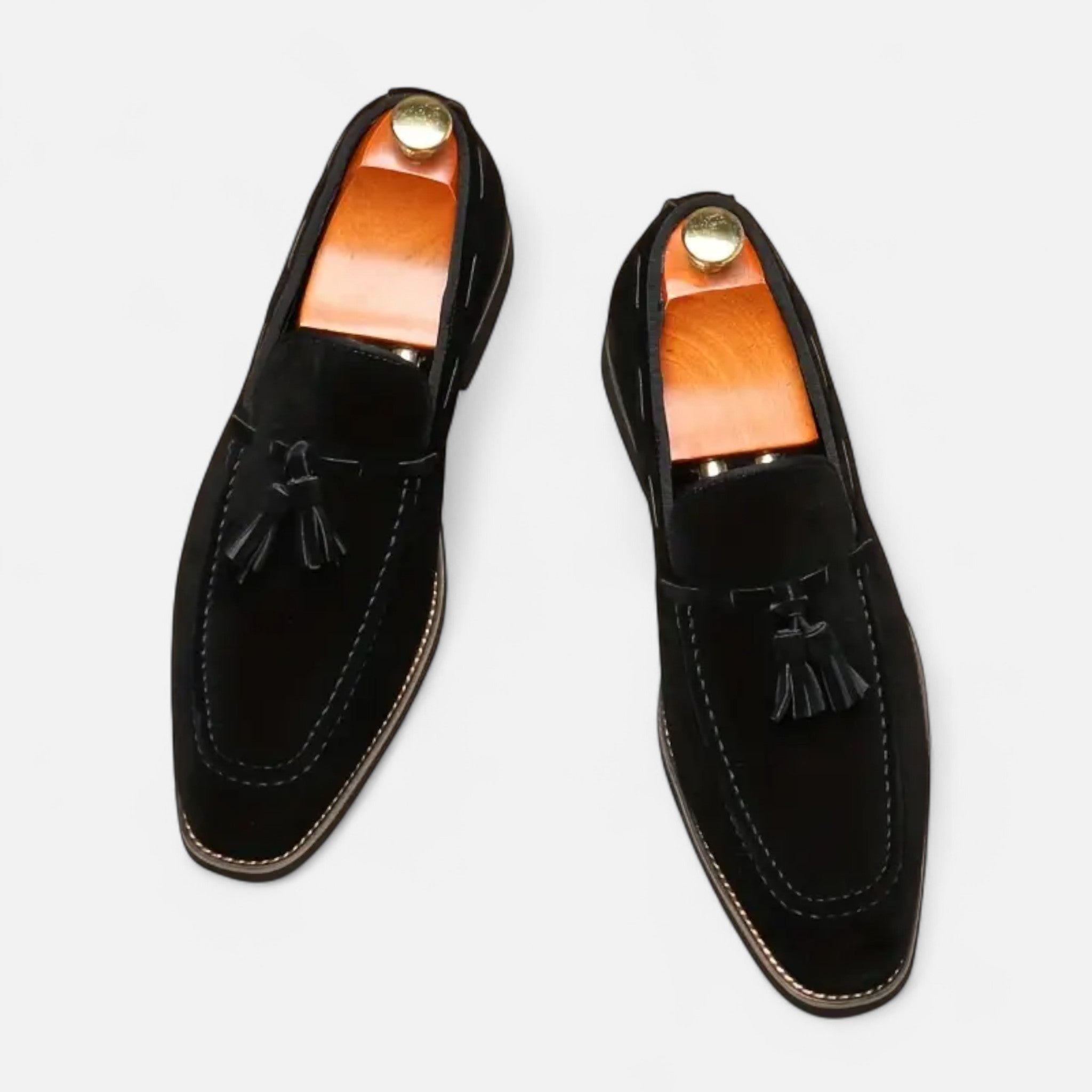 BYMARANO | Men’s Tassel Loafers – Classic British Sophistication
