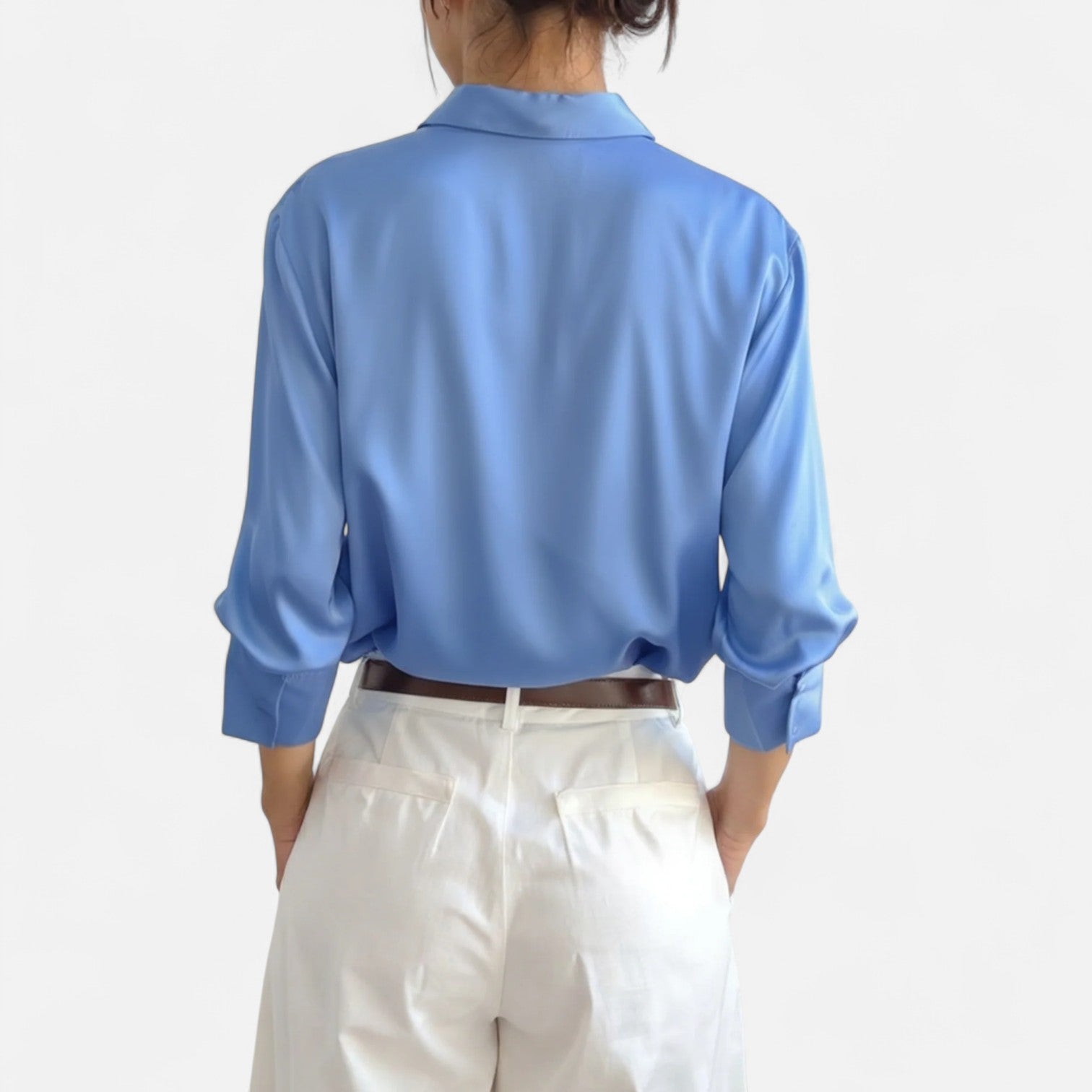 BYMARANO | Women&#39;s Satin Classic Shirt