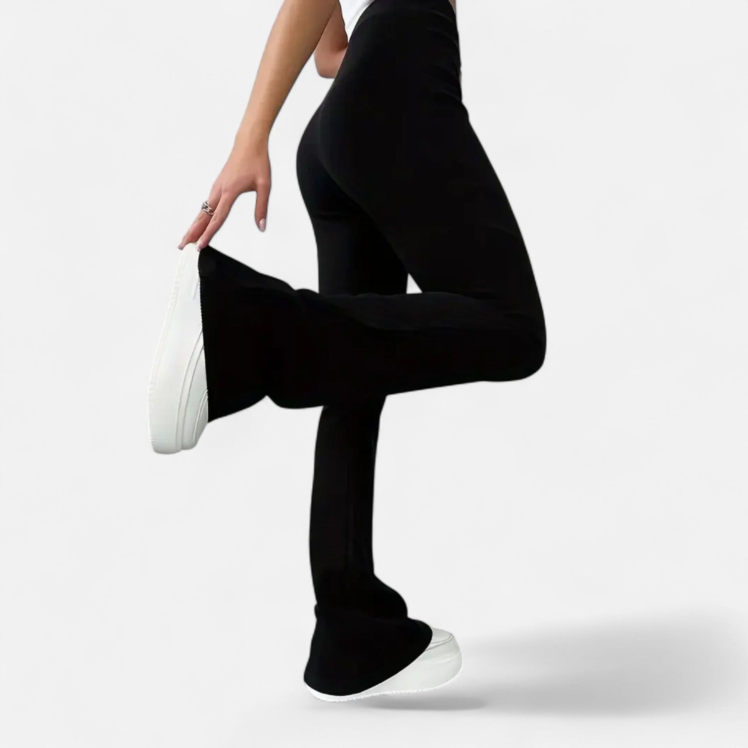 BYMARANO | Women&#39;s Casual Flare-Leg Trousers
